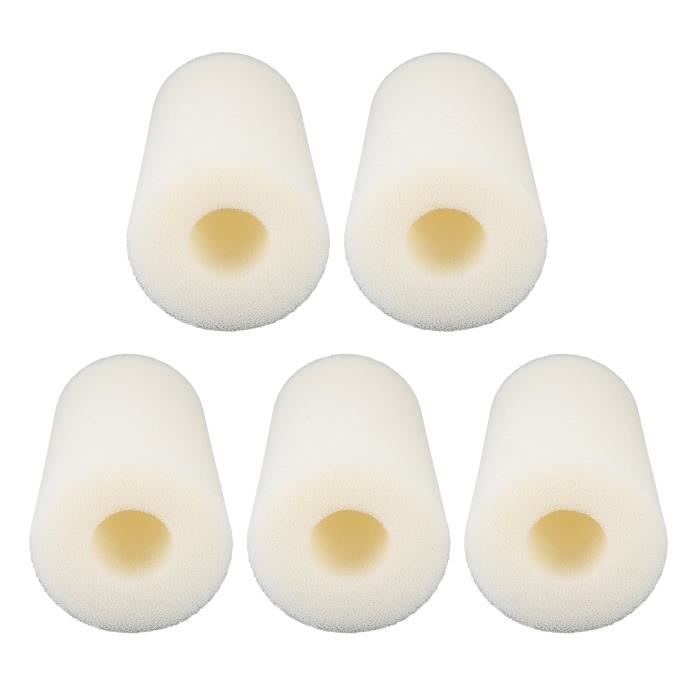 Lot De 5 Cartouches En Mousse Pour Filtre De Piscine Intex De Type H Reutilisables Et Lavables 10 2 X 9 Cm 97184742