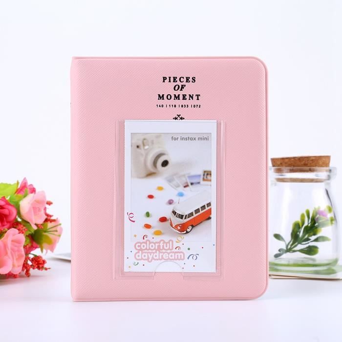Mini-fotoalbum met 64 Vakken, Geschikt voor Fujifilm Instax