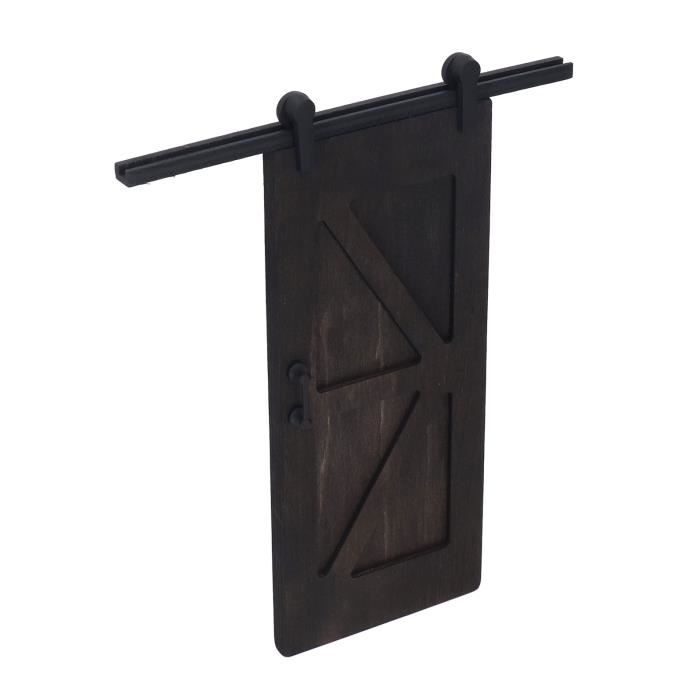 GOTOTOP Mini Modèle De Porte 1:12 Mini Petite Porte En Bois De Bouleau Féerique Miniature De