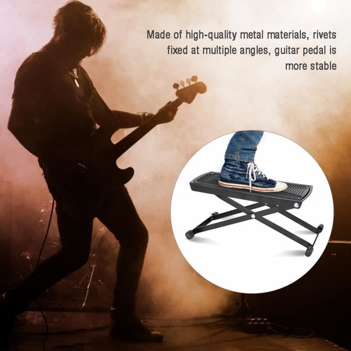LANG Support de pied repose-pieds de guitare portable classique
