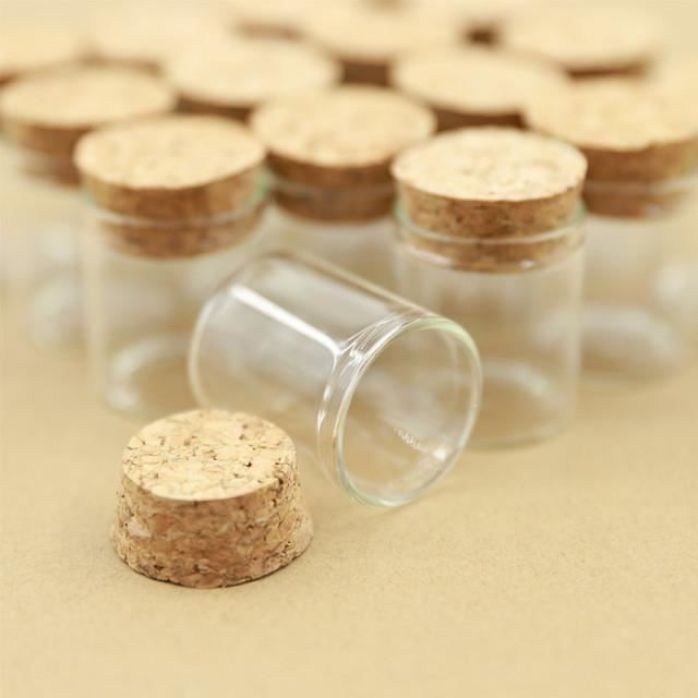 YAYODS Lot De 8 Bocaux En Verre 300ml Avec Couvercle Bambou - Pots à Bougies, Conservation Et Aromathérapie