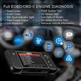 ANCEL FX2000 Scanner OBD2 Voiture Multimarque 4 Systèmes Diagnostic Auto Moteur/ABS/SRS(Airbag)/Boite Automatique à Vitesse en-1