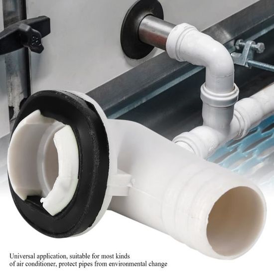 Connecteur De Vidange Climatiseur Dioche - Angle Droit - Pour Évacuation Eau - Anti-Fuites Et Pratique