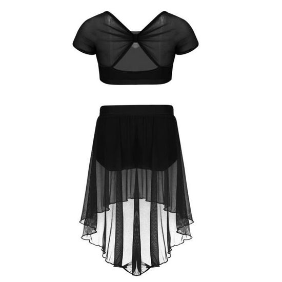 Jupe Tutu Danse Classique Pour Fille - Mousseline Souple - Violet, Rose, Bleu, Noir - Taille 3-8 Ans - Parfait Pour Ballet Et Déguisement