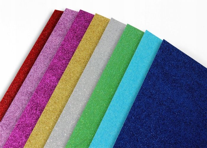 YSTrillion 300 Pièces Mousse Autocollante Pailletée - Stickers Cœur Et Étoiles Pour Enfants, DIY, Décoration Artisanat