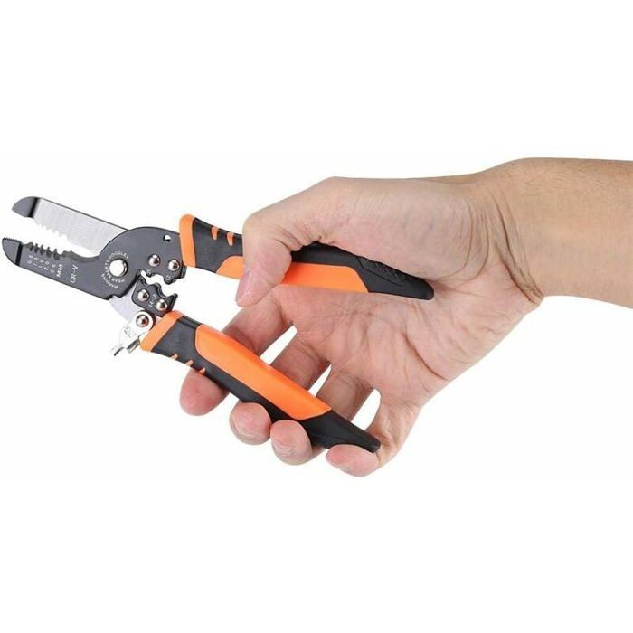 Pince à dénuder multifonctionnelle de 7 pouces 22-10 AWG outil de sertissage cou