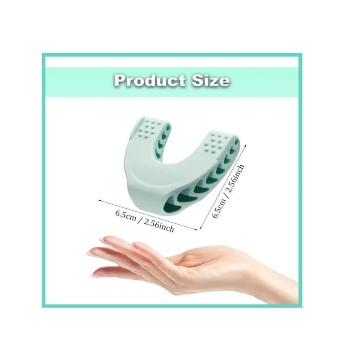 Entraîneur De Mâchoire Jaw Trainer - 2 Pièces, Fitness Facial, Neuf Sans Marque