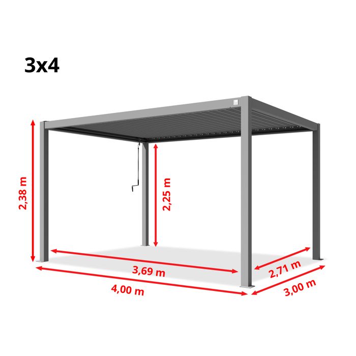 Poteau Alu Pour Pergola