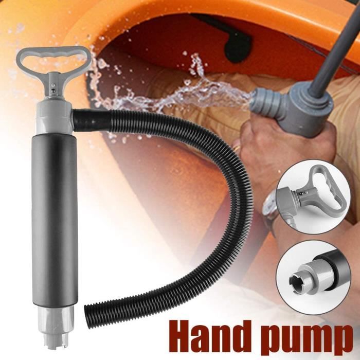 Pompe à eau manuelle pour kayak, pompe de cale pompe de vidange accessoires  pour kayak petite pompe manuelle 725 - Cdiscount Sport