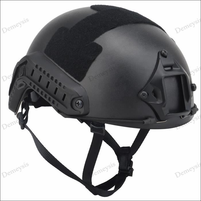 VERT - Casque tactique rapide MH Type Airsoft Paintball