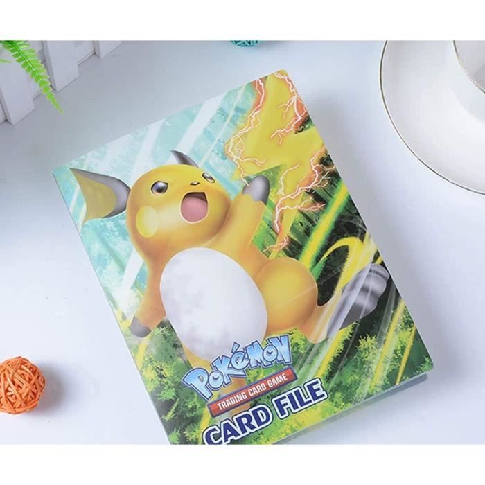 Porte Cartes Pokemon Album Album Classeur Livre 30 Pages Capaciteacute de  240 Cartes Raichu[118]