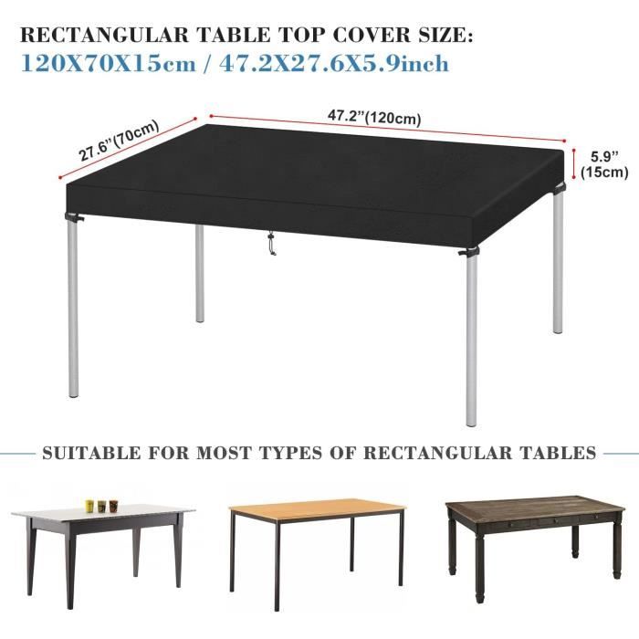 Housse Protection Table De Jardin Plateau Housse Table De Camping ...