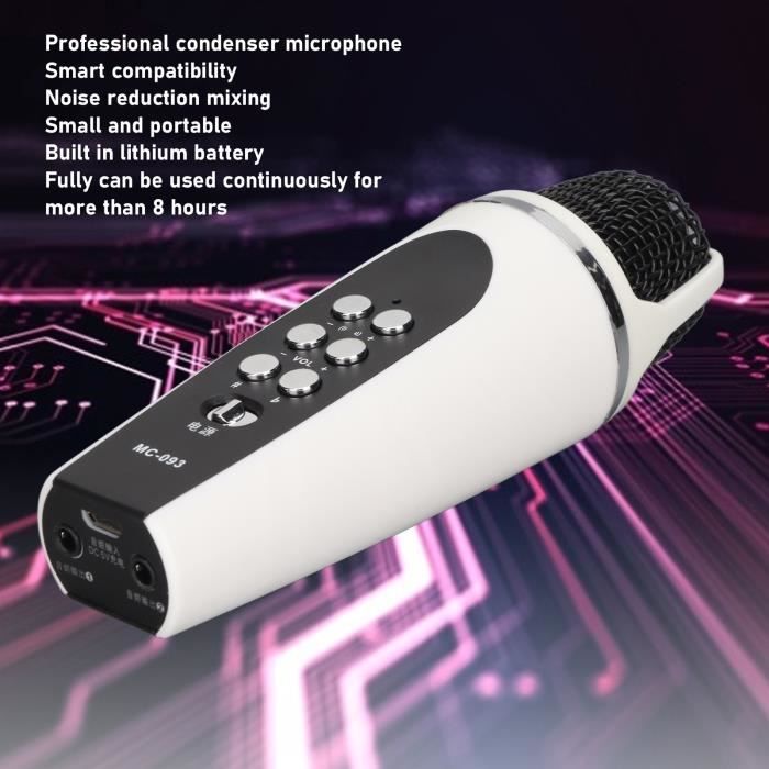 Micro karaoke changeur de voix - Cdiscount