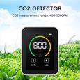Détecteur de dioxyde de carbone CO2 Appareil de mesure de la qualité de l'air Température-humidité Contenu de concentration de gaz-2