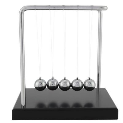 Boules de pendule, berceau de Newton - Newton Cradle Balance Balls, jouet de bureau à mouvement perpétuel | de physique, gadgets scientifiques cool, balançoire pendule à bille en acier pour les Boules de pendule, berceau de Newton - Newton Cradle Balance Balls, jouet de bureau à mouvement perpétuel | de physique, gadgets scientifiques cool, balançoire pendule à bille en acier pour les