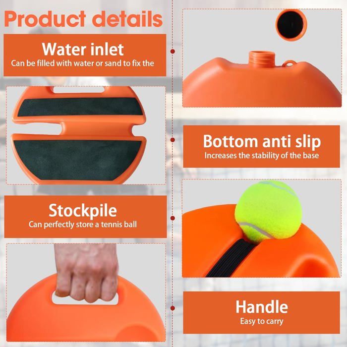 Swingball Pro All Surface Reflex - Entrenador de Tenis con Pelota de