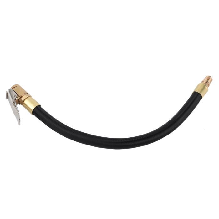 Tuyau De Gonflage Rallonge 37 Cm - Adaptateur Universel Pour Valve, Voiture, Vélo, Compresseur