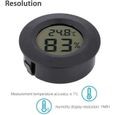 6 pcs Mini Digital LCD Thermomètre Hygromètre Température Humidité Thermomètre Portable Thermo Hygromètre Indicateur-3