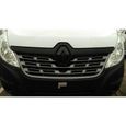 FRONT logo COVER for RENAULT MASTER 20152019 in GLOSS BLACK-3