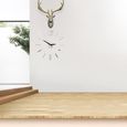 1 pc horloge murale sans cadre chiffres arabes silencieux Simple moderne adhésive collante bricolage pour la  HORLOGE - PENDULE-3