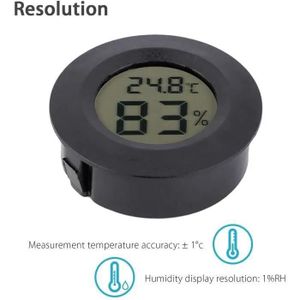 WiFi Thermomètre Hygromètre Intérieur, Mini Température Et D