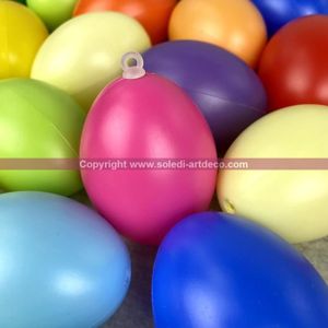 Décoration Pâques Colorée Réutilisable 20 Pièces Œufs De Pâques En Plastique Remplissables Pour Oeufs Bio Décoration Pâques Colorée Réutilisable 20 Pièces Œufs De Pâques En Plastique Remplissables Pour Oeufs Bio