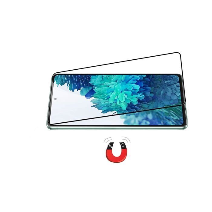 TAURI 4 Pièces Verre Trempé Compatible avec Samsung Galaxy S20 FE