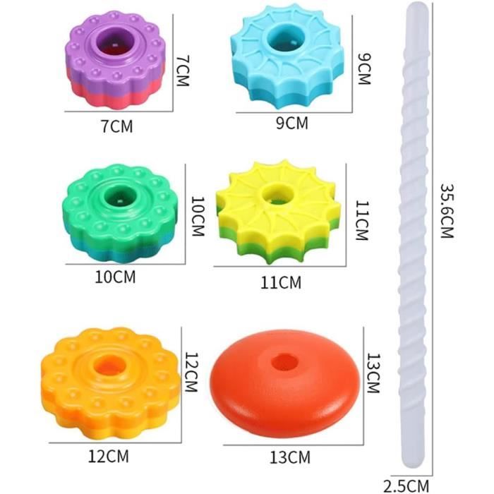 EPT Jouets éducatifs 7 en 1 pour enfants et bébés Jouet d'apprentissage multifon EPT Jouets éducatifs 7 en 1 pour enfants et bébés Jouet d'apprentissage multifon