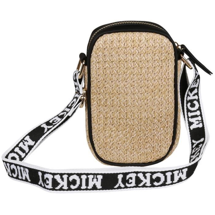 Sac à bandoulière DISNEY Mickey Mouse Paille tressée - Main Image