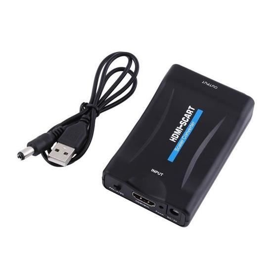 Cabling - CABLING®Adaptateur USB C vers HDMI, 4 K à 60 Hz, convertisseur USB  de type C femelle vers HDMI mâle (compatible Thunderbolt 3), pour la maison  et le bureau - Convertisseur