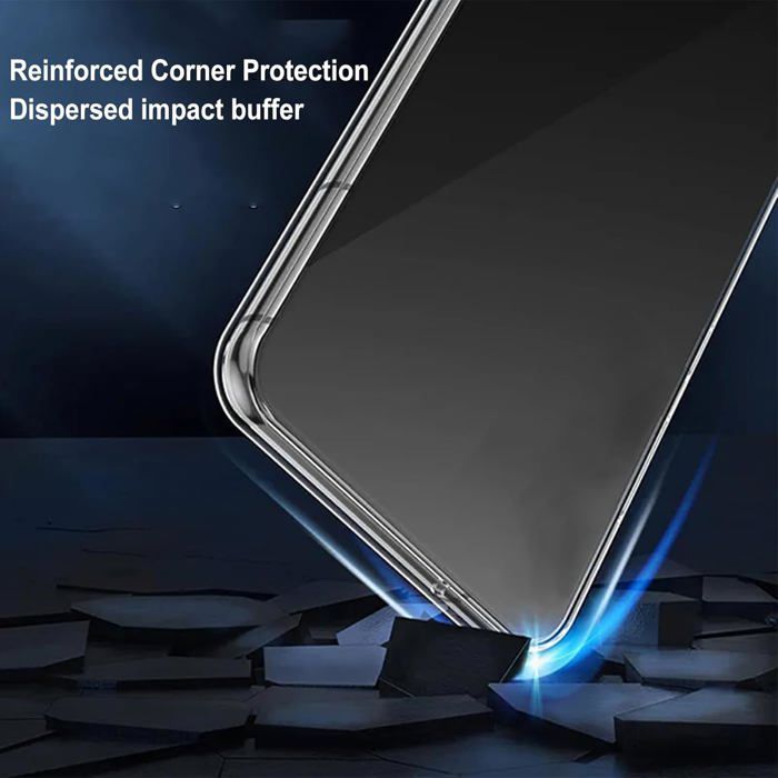 Coque TPU + Verre Trempé Pour Blackview BV4800 SE – Transparente, Antichoc, Protection Complète