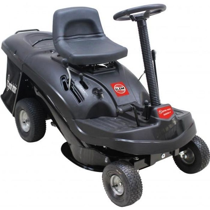 elem tondeuse autoportee a ejection arriere 196cc 61cm bac 150l cdiscount jardin