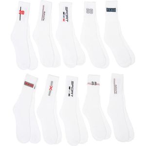 Dtuta Chaussettes En Coton Pour Hommes Des Chaussettes éPaisses,Comfortables Et Respirantes Multicolores Longues,Unisex,ÉPaissir 