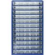 Armoire d'atelier - MARQUE - 60 tiroirs - Bleu - 305 x 550 x 145 mm-0