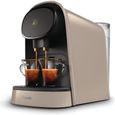 Machine à café à capsules L'OR BARISTA Philips LM8012/10 + 9 capsules, Double espresso ou deux espresso à la fois, 19 bars, Beige-0