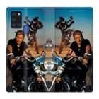 COKITEC Housse cuir portefeuille pour Samsung Galaxy A21S Johnny Hallyday Moto taille unique