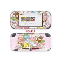 Sticker Skin Console Autocollant Anime Pour Accessoires Nintendo Switch Lite-Hello Kitty