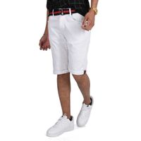 PROJECT X PARIS - Short avec ceinture et bandes latérales bicolores - Homme