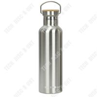 TD® Tasse thermos en acier inoxydable de 500 ml grande bouche poignée bouteille de sport grande capacité tasse d'eau