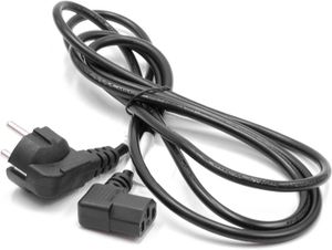 CÂBLE D'ALIMENTATION noir Cable d'alimentation Cordon électrique Schuko