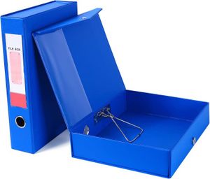 Lot De 10 Boîtes D'archivage Gris Pour Dossiers Suspendus - 330x120x265 Mm, Rangement Bureau - 5