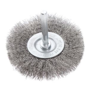 Ensemble De Fixation De Foret Coupe-roue /À Brosse M/étallique Avec Tige 6MM Pour Le Polissage Pour L/élimination De La Poussi/ère 4 Styles 10PCS Brosse Coupe-fil