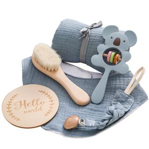 HOCHET Ensemble de jouets hochet pour bébé - JOFor - Koala costume - Bleu