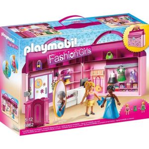 UNIVERS MINIATURE PLAYMOBIL Fashion Girls - Magasin Transportable - 