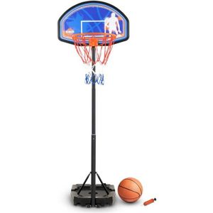 PANIER DE BASKET-BALL Panier de basket réglable en hauteur de 1m à 2m10 