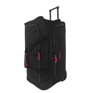 SAC DE VOYAGE Sac de voyage Textile Noir fuchsia - ca60461l - Marque française