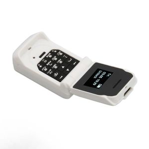 Téléphone portable Téléphone portable à clapet HURRISE - Blanc - Écra