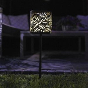 BALISE - BORNE SOLAIRE  Lampe de jardin solaire LED sur piquet Forest - Lu