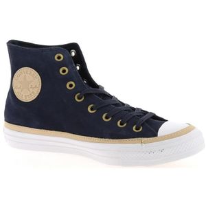 converse cuir marron homme