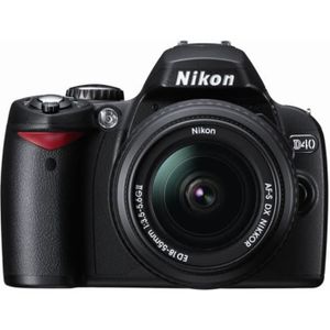 APPAREIL PHOTO RÉFLEX Nikon D40 18-55mm Appareil photo reflex numérique